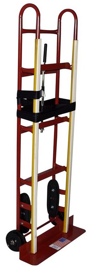 Milwaukee Appliance Hand Truck With Manual Belt Tightener 800 Lb Load Capacity 